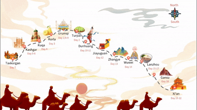 22 Days Ultimate Silk Road Tour